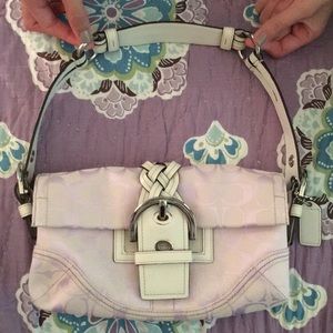 Coach lavender/lilac purse